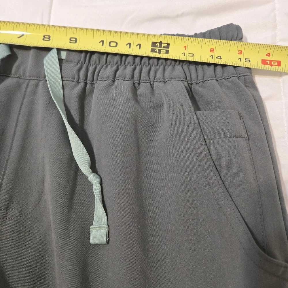 Figs Technical Collection Jogger Scrub Pants Dark Green Medium